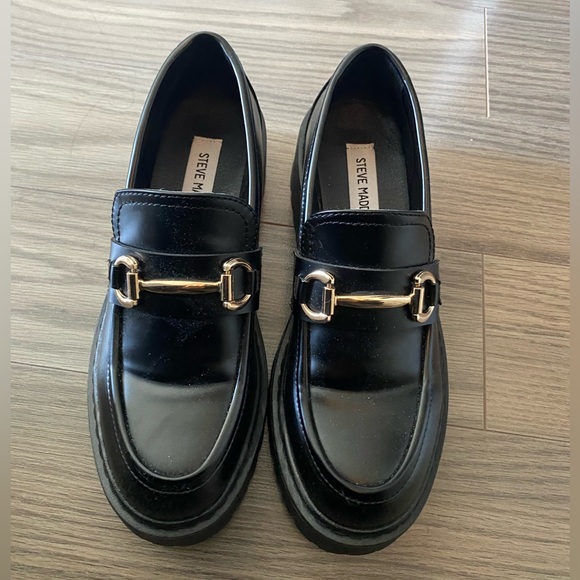 Steve Madden Shoes - Steve Madden Black Loafers